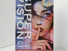Набор акварели Super Vision "Flower fire", перламутры и хамелеоны, 10 цв*8 мл туба в картонной короб