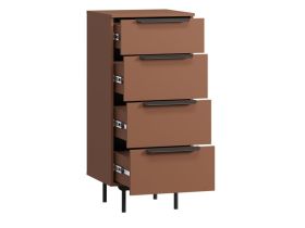 Комод Квелен 48x108 Терракотовый