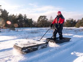 Мотобуксировщик BALTMOTORS SnowdogX Fun 7.8 KW·H (электрический)