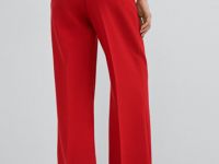 Прямые брюки, Красный