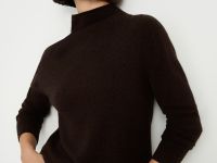 Шерстяной джемпер с добавлением шелка и кашемира