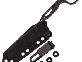 Скелетный нож Mr.Blade Abuser blackwash, сталь AUS-8
