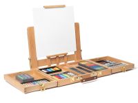 Этюдный ящик FE-L7 для пастели с креплением на фотоштатив, бук