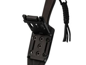 Нож CIVIVI Fixed Blade Elementum Black, сталь дамаск