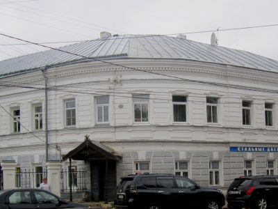 Дом жилой. Здесь размещалась губернская чертежная, где работал талантливый изобретатель  П.А. Зарубин