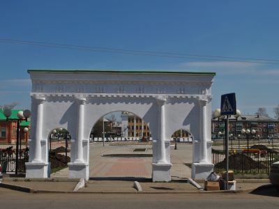Ворота ограды Спасского собора