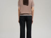 Легкий джемпер с короткими рукавами