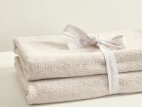 Комплект махровых полотенец Annette, бежевый