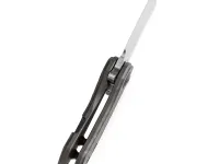 Складной нож Kansept Mini Korvid, сталь S35VN, рукоять Tiger Stripe Flamed Titanium