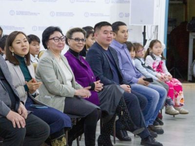 Галина Данчикова встретилась с юными дарованиями Высшей школы музыки Якутии