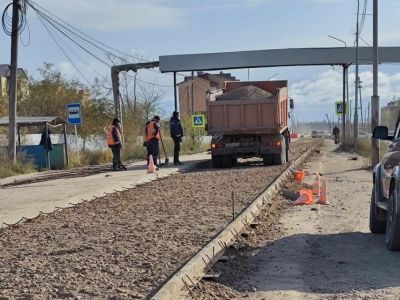 Более семи км дорог отремонтируют в центре Олёкминска