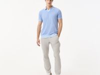 Мужское хлопковое поло Lacoste Regular Fit