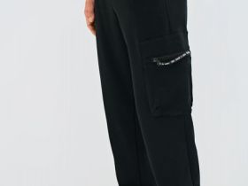 Брюки трикотажные для мальчиков, Черный