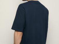 Оверсайз футболка с принтом