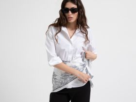 Платок шейный Horses