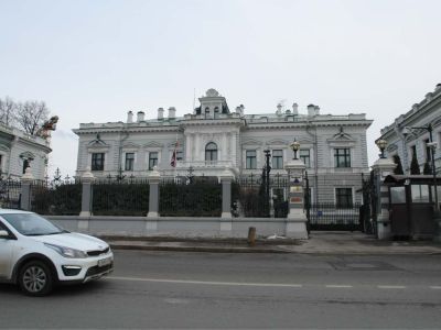 Ограда парадного двора, 1890-е гг.