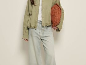 Джинсы straight fit женские