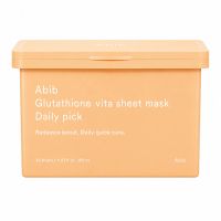 Набор осветляющих масок с глутатионом Abib Glutathione Vita Sheet Mask Daily Pick