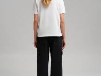 Футболка свободного кроя из джерси