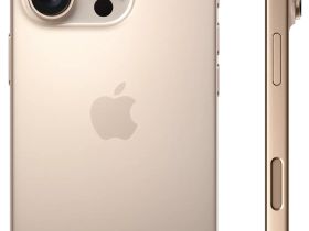 Смартфон Apple iPhone 16 Pro 128 ГБ MYLQ3CH/A «Пустынный титан» (nanoSIM+eSIM, без RuStore)