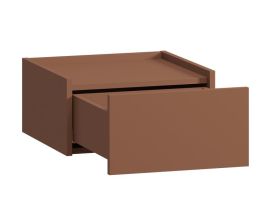 Тумба прикроватная подвесная Дигарс 43x21 Терракотовый