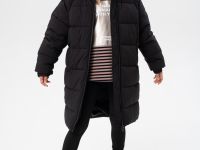 Пальто текстильное с полиуретановым покрытием для девочек