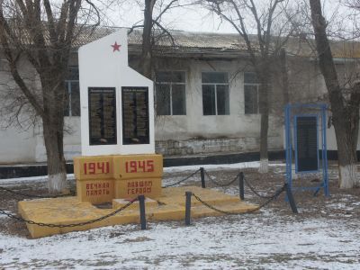 Обелиск павшим воинам в годы Великой Отечественной войны