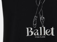 Укороченная футболка с принтом из капсулы Балет