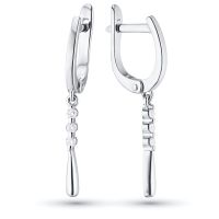 Серьги из белого золота э4712сг03185100