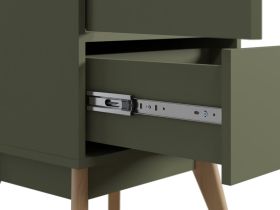 Распашной шкаф Торвалль 1.1-50x185 Оливковый