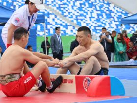 В Якутске стартовали соревнования по борьбе корэш и мас-рестлингу в рамках федерального Сабантуя
