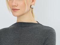 Лонгслив с шерстью, Серый