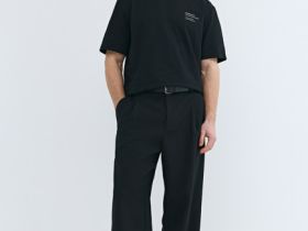 Футболка с принтом, Черный