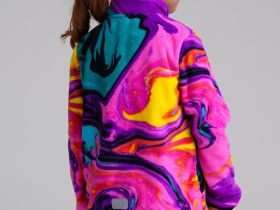 Куртка трикотажная для девочек