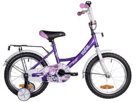 Детский велосипед Novatrack Vector 16, год 2025, цвет Розовый