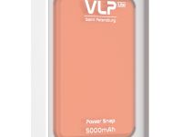 Портативное зарядное устройство VLP LITE Power Snap Qi / MagSafe 5000 мАч Оранжевое