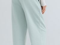 Джоггеры из мягкого трикотажа, Зеленый