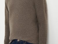 Джемпер прямого силуэта с добавлением шерсти