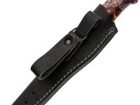 Нож Турист, сталь 95х18, рукоять кап клена/акрил