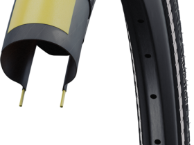Велопокрышка Schwalbe Marathon Almotion RaceGuard 28" (светоотражающая полоса 28x2.15" кевларовый Tubeless)