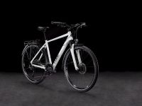 Дорожный велосипед Cube Nature Pro Allroad, год 2025, цвет Белый-Серый, ростовка 20.5