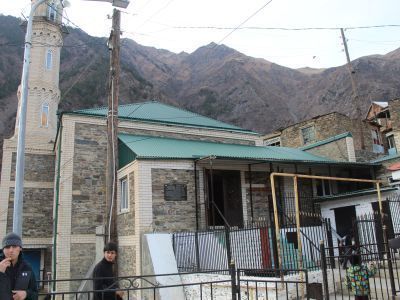 Мечеть с минаретом