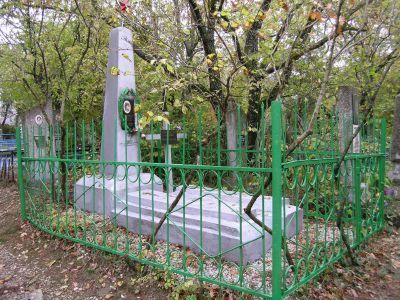 Могила Г.А. Гринченко, командира партизанского отряда, погибшего в бою с белогвардейцами