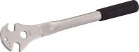 Ключ педальный BIKE HAND YC-163L (серебристый / черный)