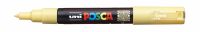 Маркер UNI "POSCA" PC-1M, 0,7 мм, наконечник пулевидный, цвет соломенно-желтый