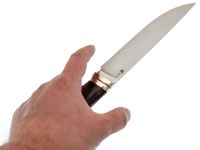 Охотничий нож Пантера, сталь VG-10, рукоять орех