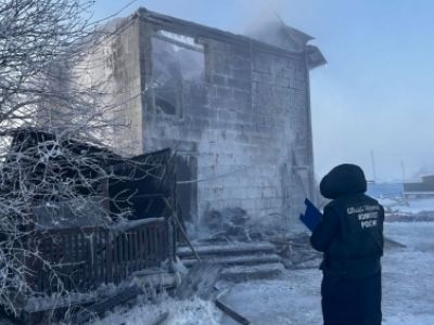 По факту гибели людей при пожаре в селе Октемцы возбуждено уголовное дело