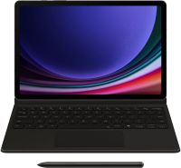 Чехол-клавиатура Samsung Tab S9/9FE с тачпадом+AI клавиша черный
