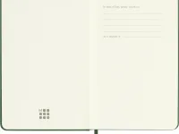 Записная книжка в линейку Moleskine "Classic" Pocket 90х140 мм 192 стр., твердая обложка зеленая