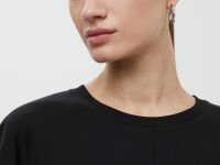 Лонгслив из мерсеризованного хлопка